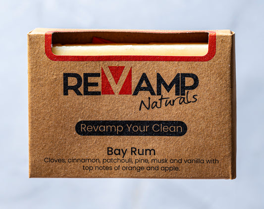 Revamp Naturals Bay Rum Cold Press Soap