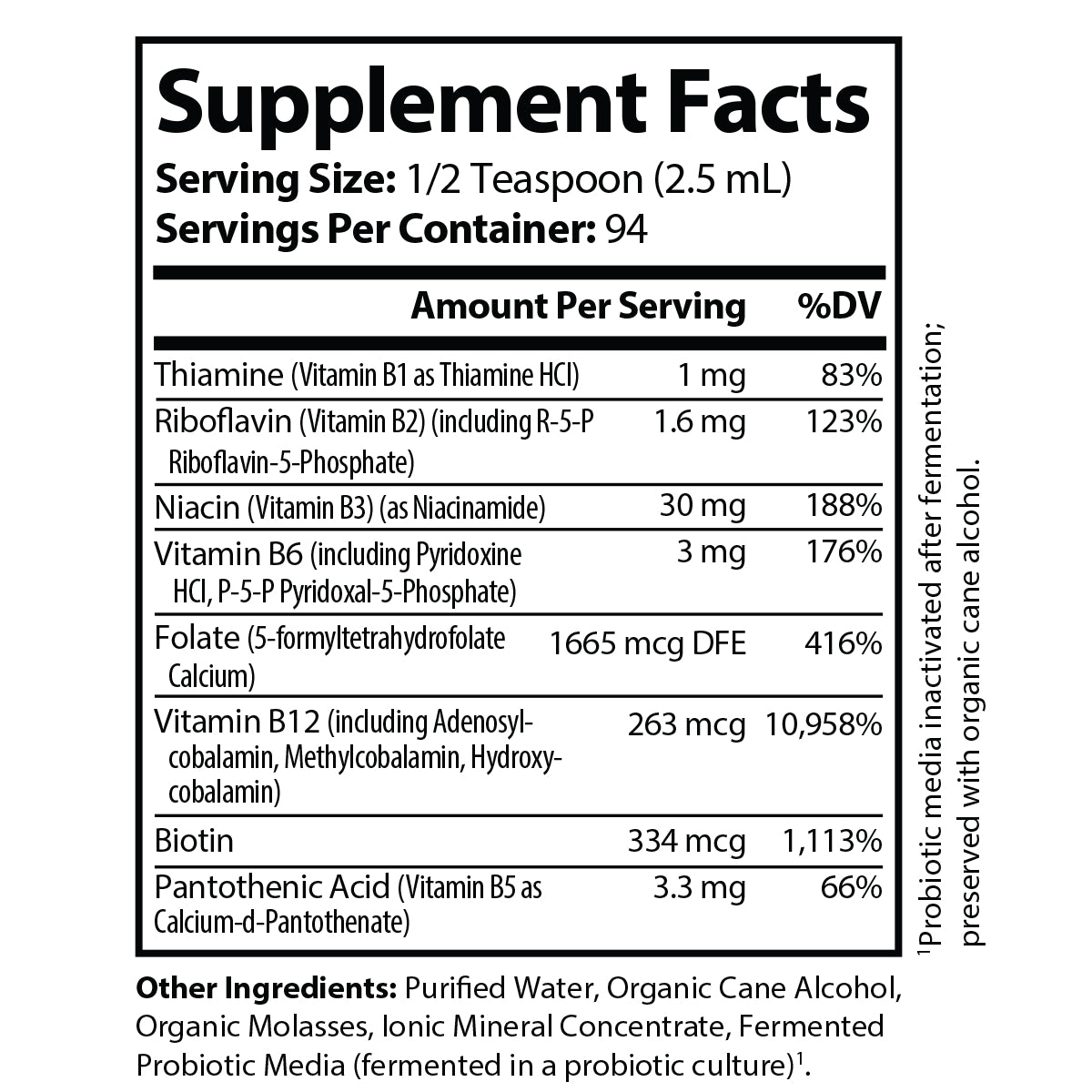 Fermented B-Complex Max